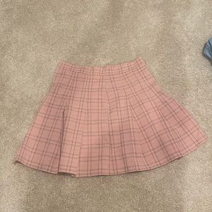 Alter’d state pink plaid skirt - fully functional zipper